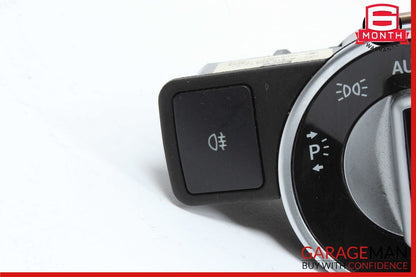 08-20 Mercedes W204 C250 SLK250 Headlight Fog Light Switch Control Module OEM