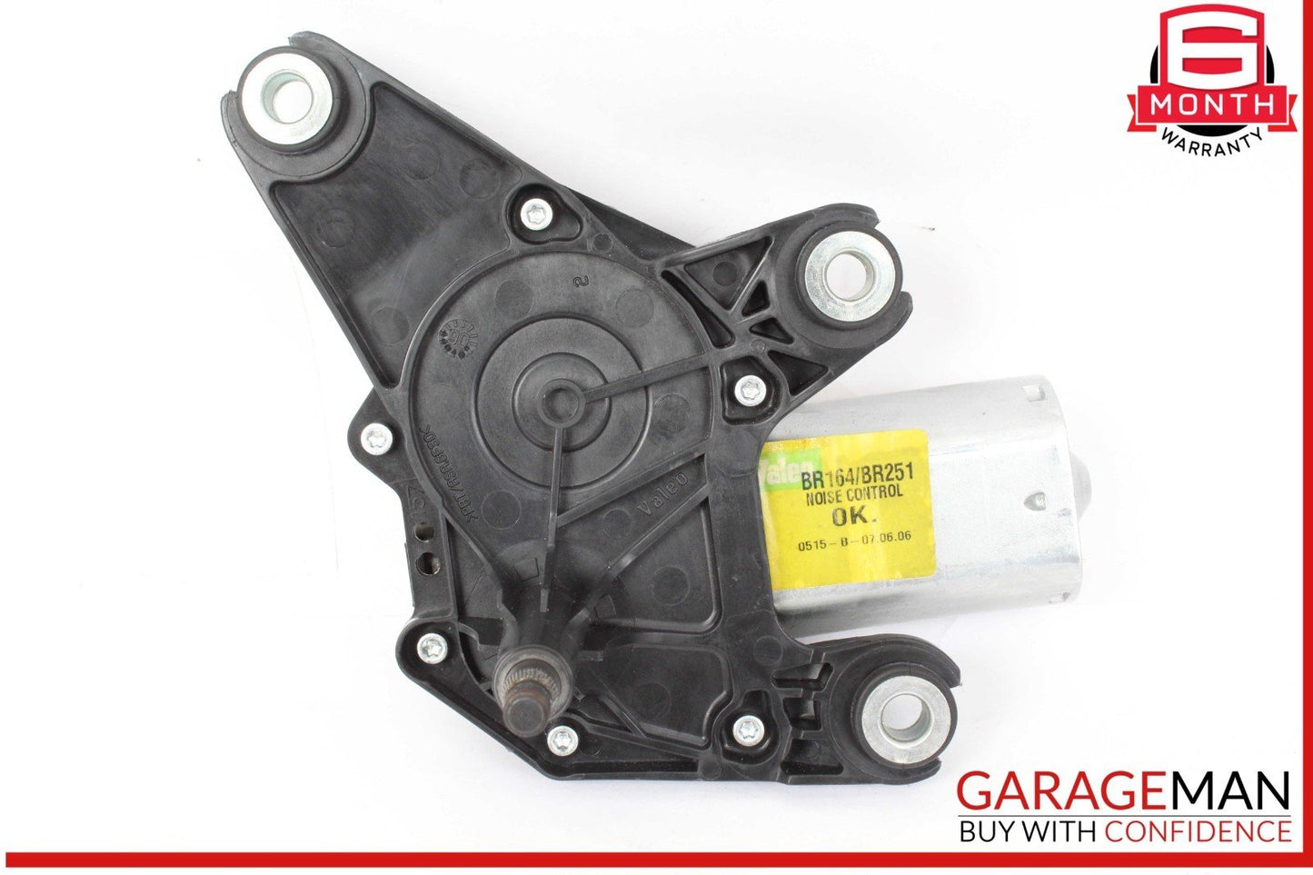 06-19 Mercedes W164 ML350 GL450 Rear Glass Windshield Wiper Motor 2518200042