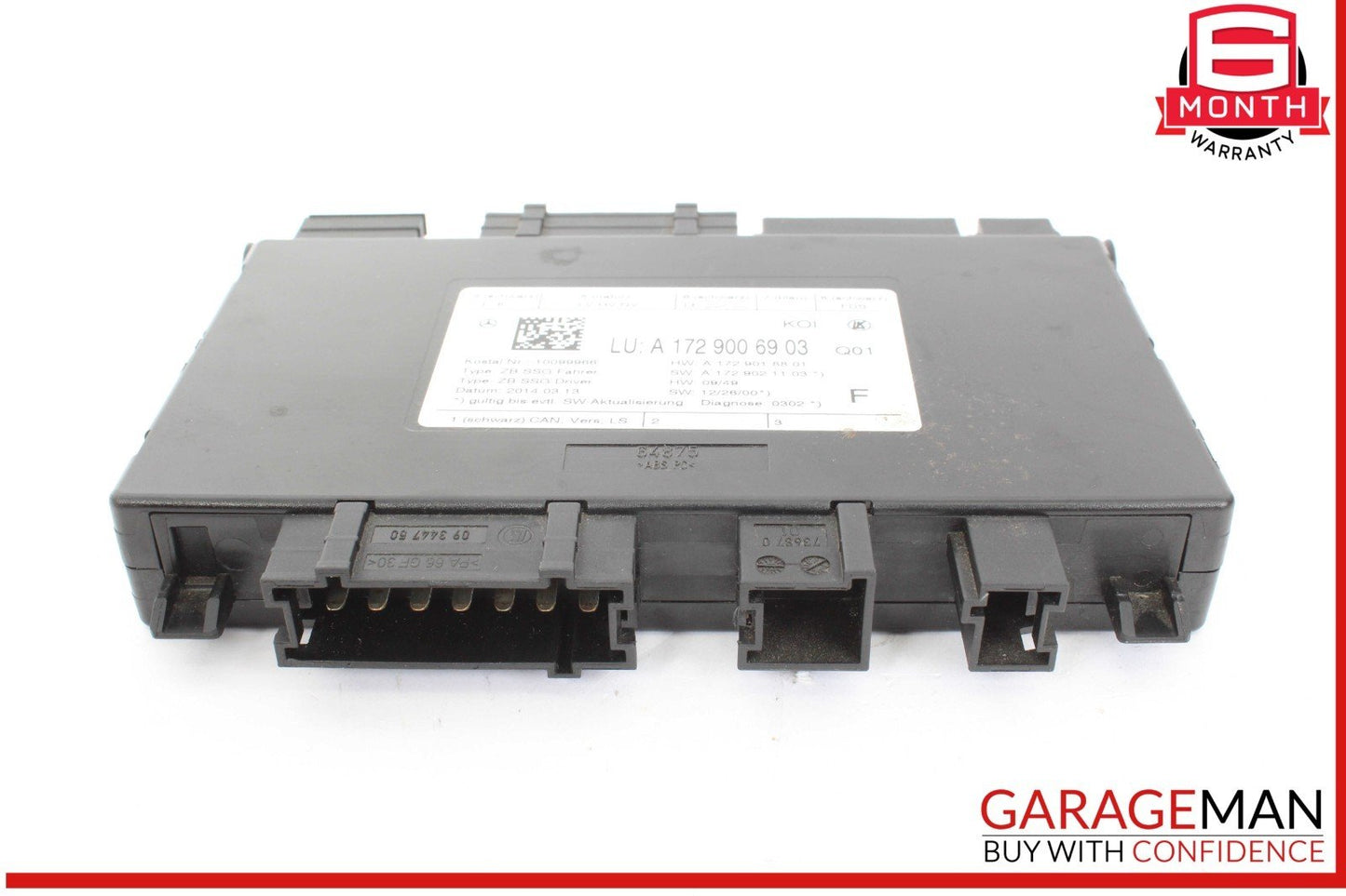 08-20 Mercedes W204 C250 CGI Front Right Side Seat Control Module Unit OEM