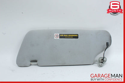 02-05 Mercedes W163 ML350 ML320 Front Right Side Sunvisor Sun Visor Grey OEM