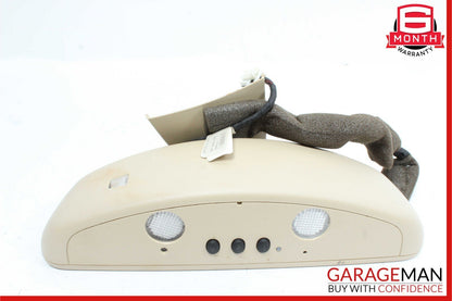 08-14 Mercedes W204 C250 C350 Top Upper Rear View Mirror Assembly Beige
