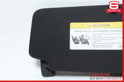 08-14 Mercedes W204 C250 Front Left Side Sun Visor Sunvisor Shade Cover OEM