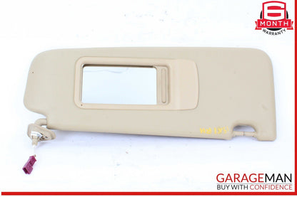 12-15 BMW X1 Front Right Passenger Side Sunvisor Sun Visor