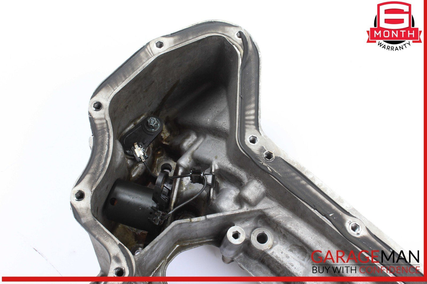 06-11 Mercedes W203 C230 Engine Upper Oil Sump Baffle Pan 2720142102 OEM