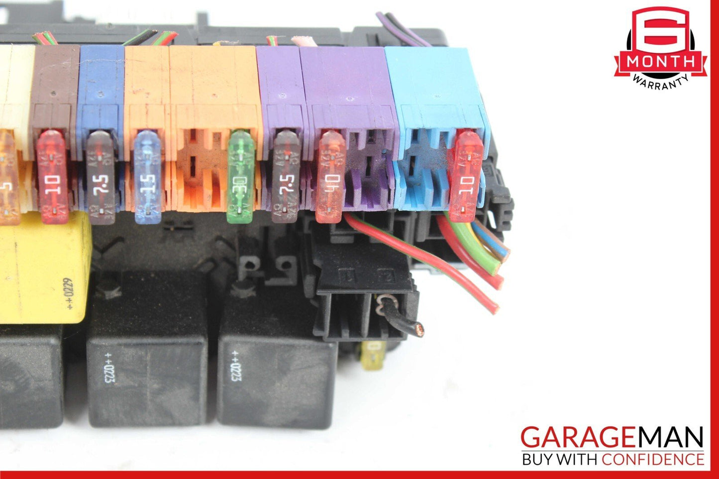 03-12 Mercedes R230 SL600 SL63 AMG Front Left SAM Fuse Box Control Module Assy