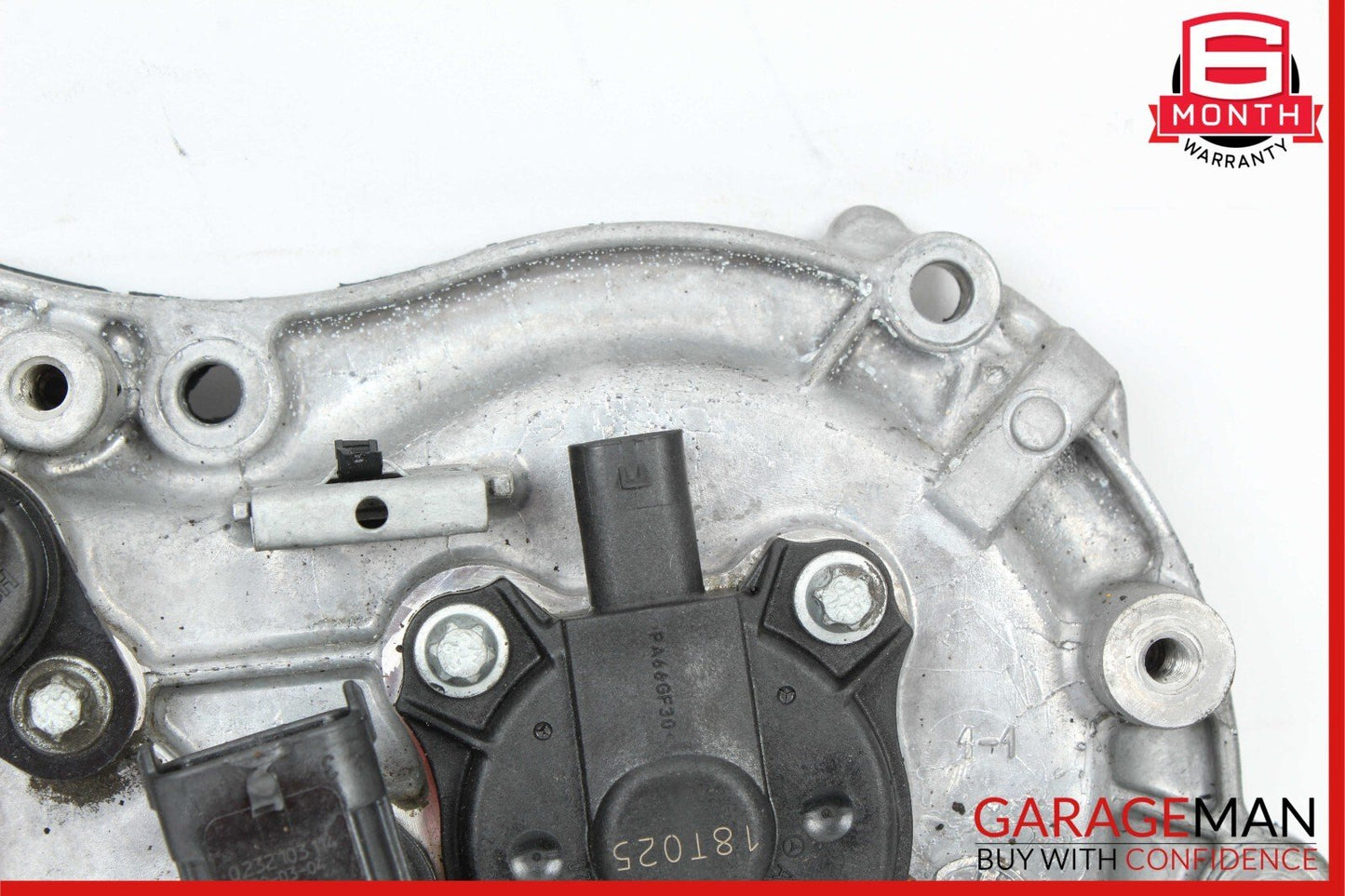 05-13 Mercedes W221 S550 Front Left Side Engine Timing Chain Cover Plate OEM