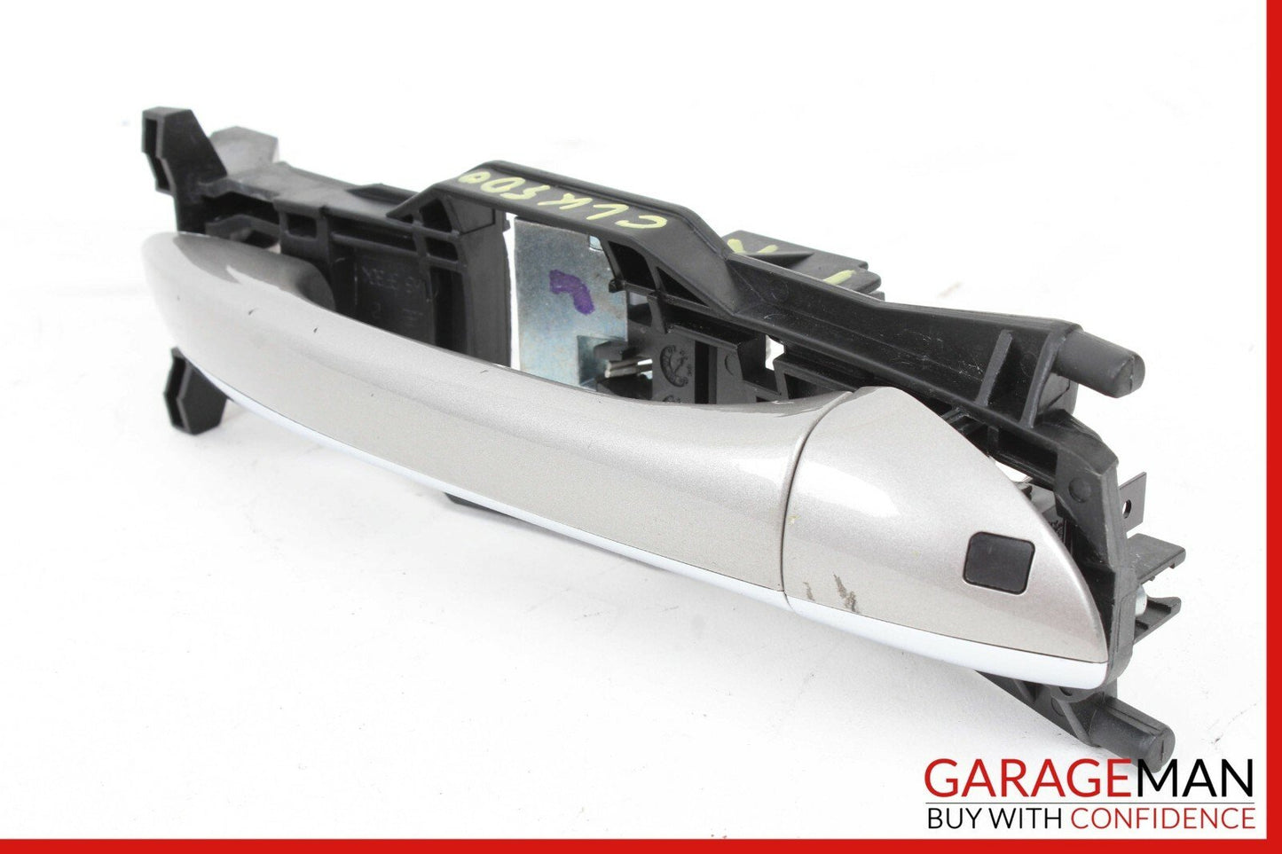 03-09 Mercedes W209 CLK500 Front Right Side Exterior Door Handle Silver OEM