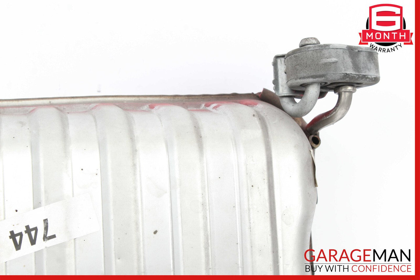 12-16 Mercedes R172 SLK350 M276 Rear Left Exhaust Muffler OEM