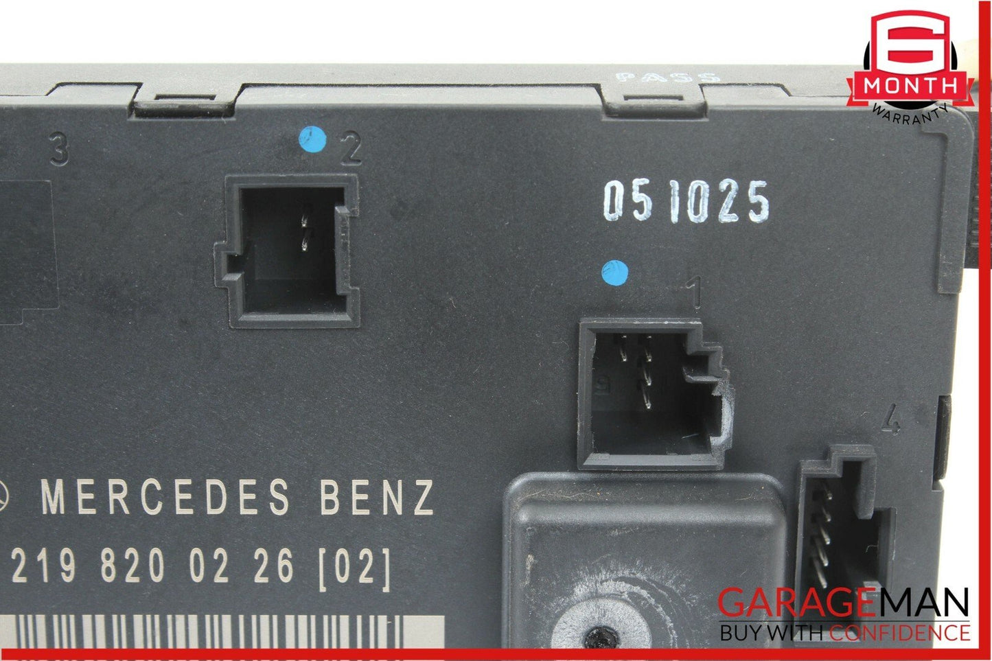 06-11 Mercedes W219 CLS500 CLS55 AMG Rear Left Door Control Module 2198200226