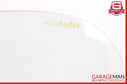 97-04 Porsche Boxster S 986 Front Left Driver Side Door Window Auto Glass Clear