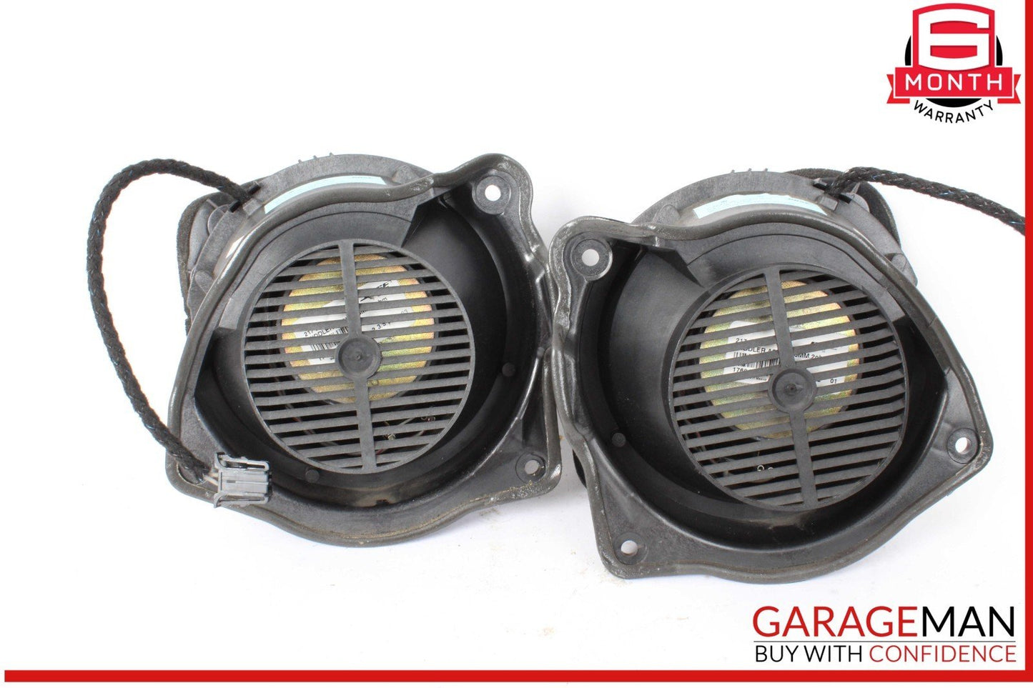 97-04 Mercedes R170 SLK230 Front Right & Left Side Door Sound Speaker Set OEM
