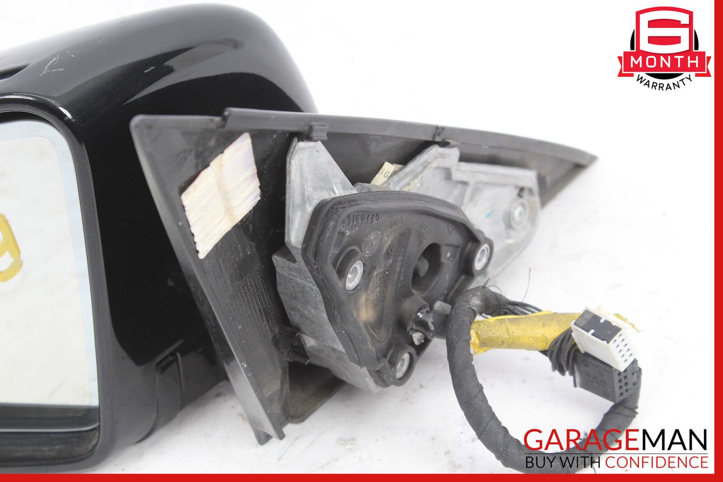 10-13 Mercedes W212 E63 E550 Sedan Front Left Side Mirror Door Rear View OEM