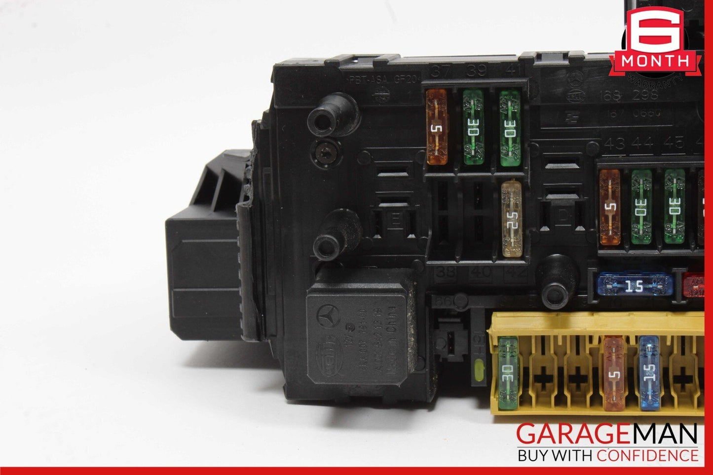 10-18 Mercedes W207 E350 Rear Fuse Relay Box SAM Signal Acquisition Assembly OEM