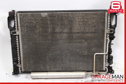 03-06 Mercedes W211 E500 CLS500 Engine Cooling Radiator A/C AC Condenser Assy