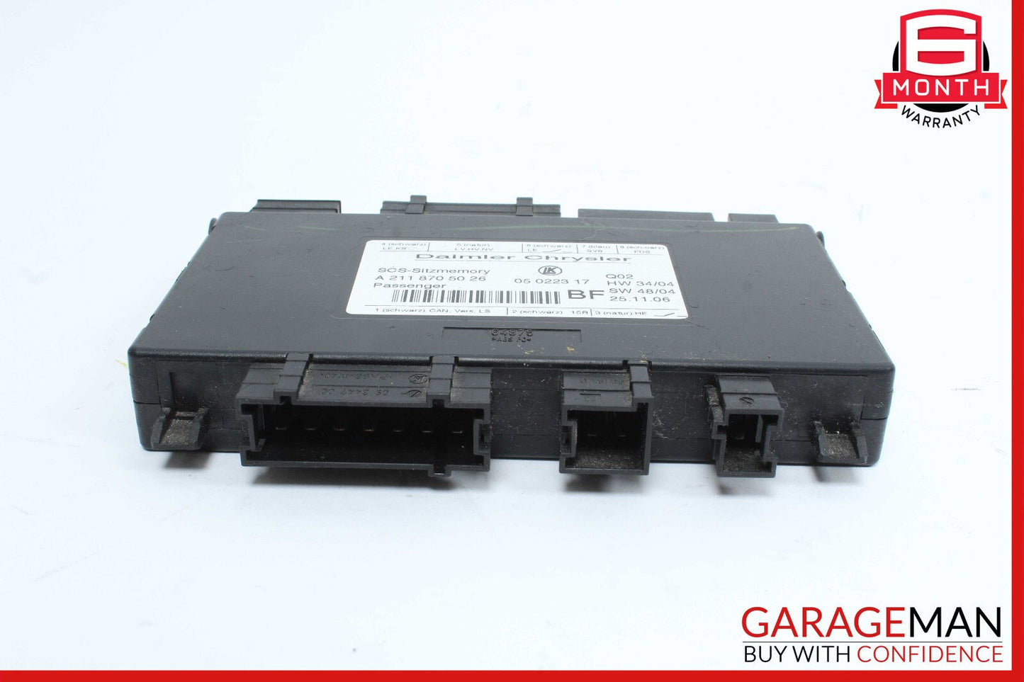 03-12 Mercedes X164 GL450 E550 Front Right Seat Control Module OEM