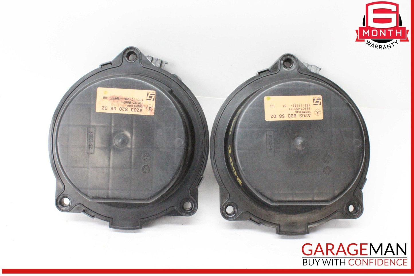 01-09 Mercedes W209 CLK350 C350 Door Sound Audio Speakers 2038205802 OEM