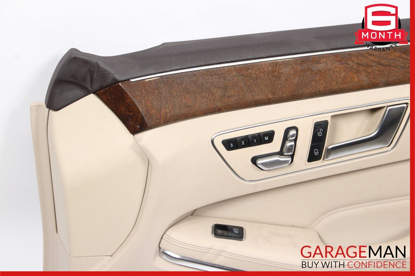14-16 Mercedes W212 E350 Front Right Interior Door Panel Trim Cover Assembly