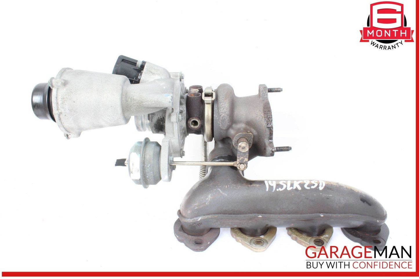 12-15 Mercedes R172 SLK250 C250 1.8L Turbo Turbocharger Manifold Assembly OEM