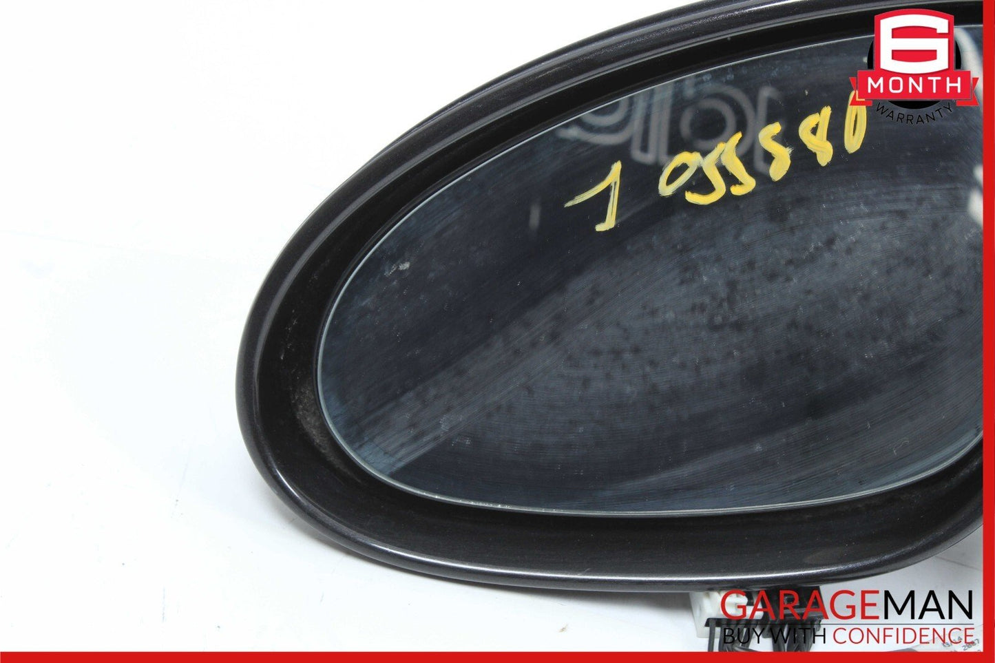 07-09 Mercedes W221 S450 S550 Front Left Side Mirror Door Rear View Black OEM