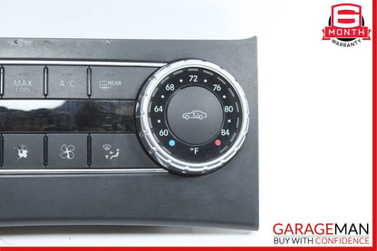 12-14 Mercedes W204 C250 C63 AMG AC A/C Heater Climate Control Trim Cover Assy