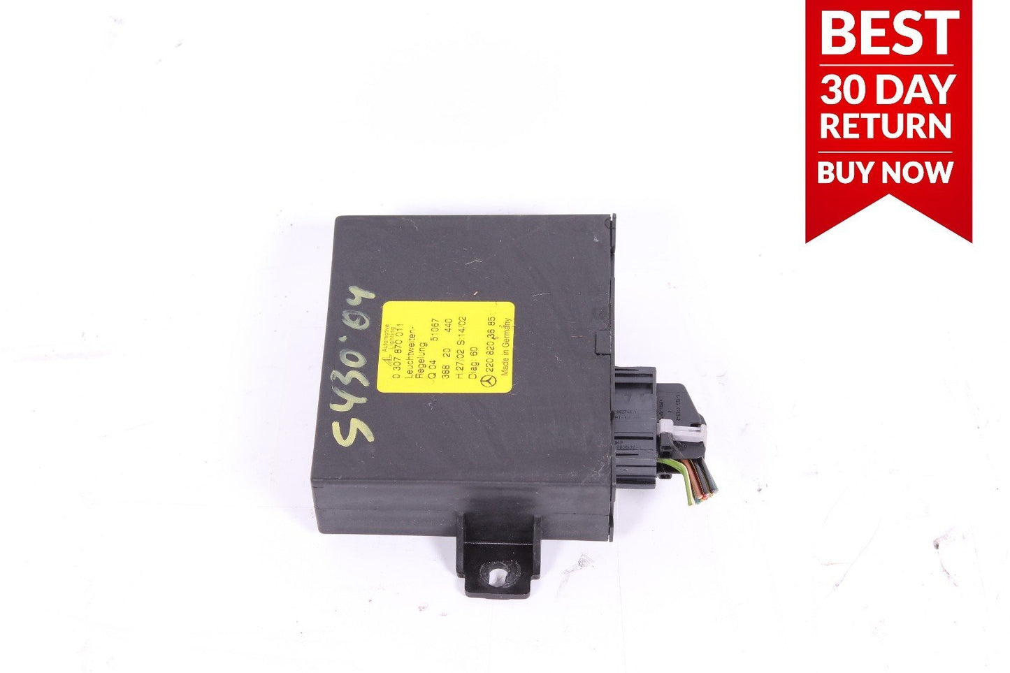 03-06 Mercedes W220 S430 S500 Headlight Head Lamp Control Module 2208203685 A63