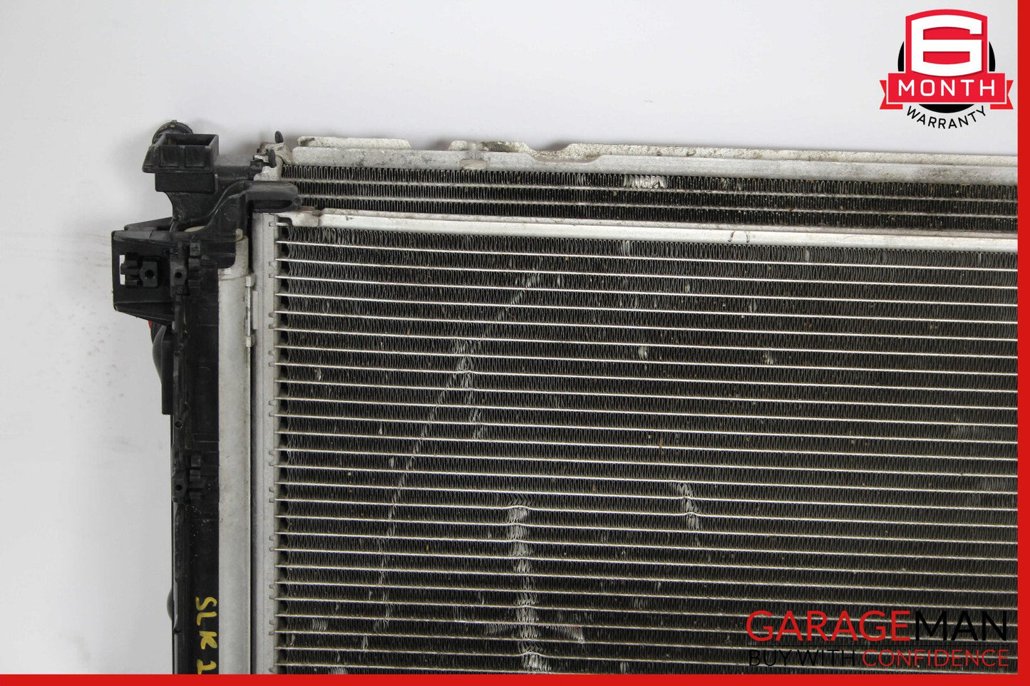 12-15 Mercedes R172 SLK250 Engine Cooling Radiator AC Air A/C Condenser OEM