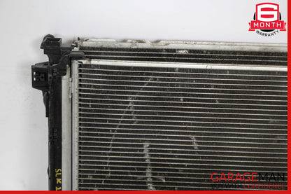12-15 Mercedes R172 SLK250 Engine Cooling Radiator AC Air A/C Condenser OEM