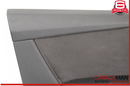 18-24 Audi S5 A5 RS5 Front Left Door Panel Trim Leather / Suede Black OEM