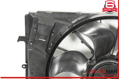 08-18 Mercedes W212 E350 C300 Engine Radiator Cooling Fan Motor Shroud Assy OEM