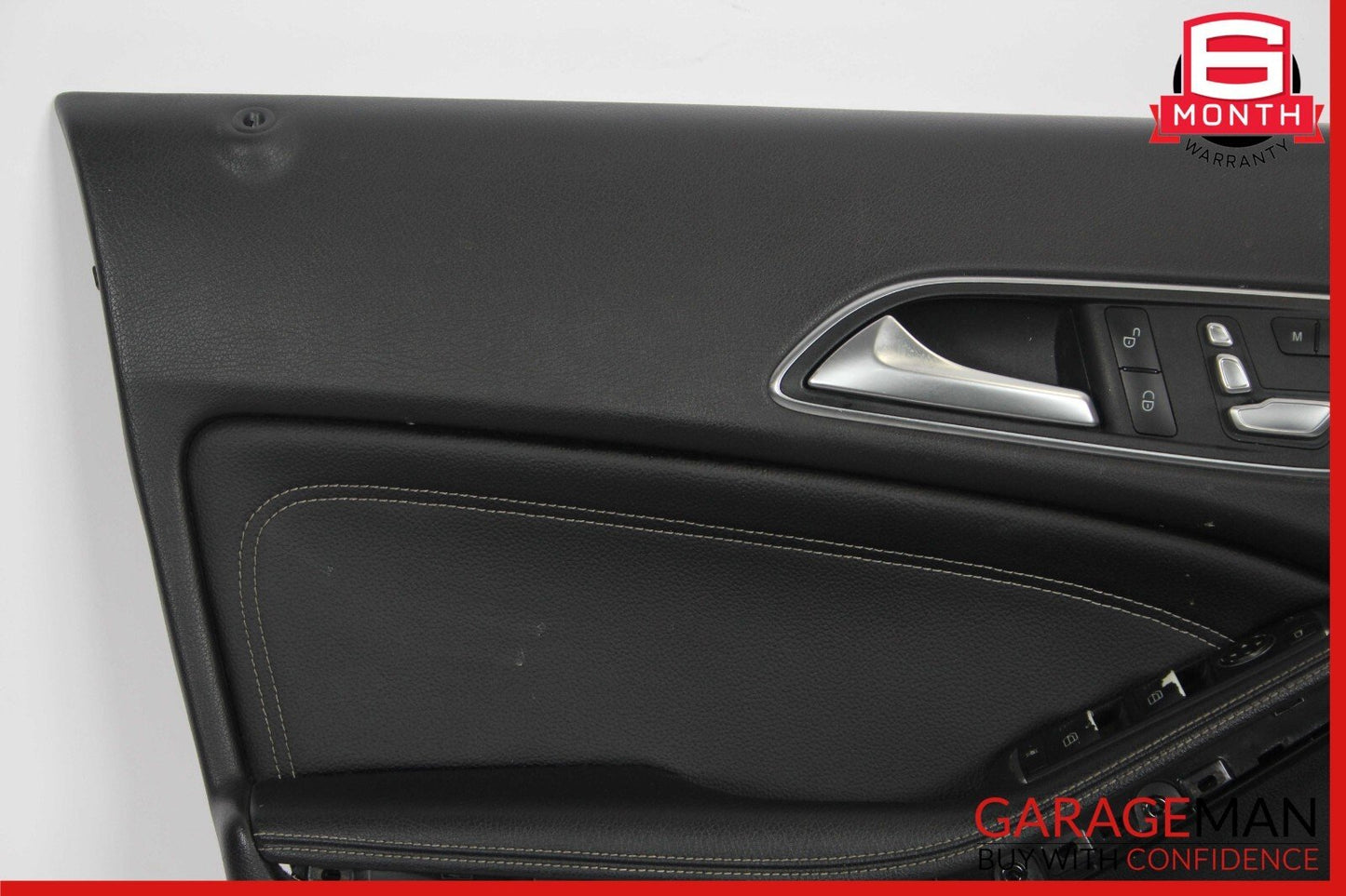 14-18 Mercedes W117 CLA250 Front Left Interior Door Trim Panel Cover Assy Black