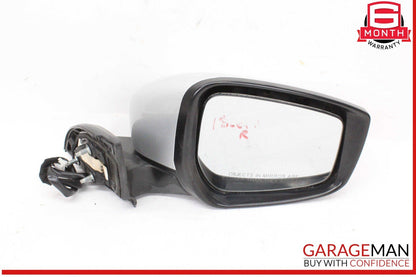 18-24 Nissan Leaf Front Right Passenger Side Door Rear View Mirror Gray OEM