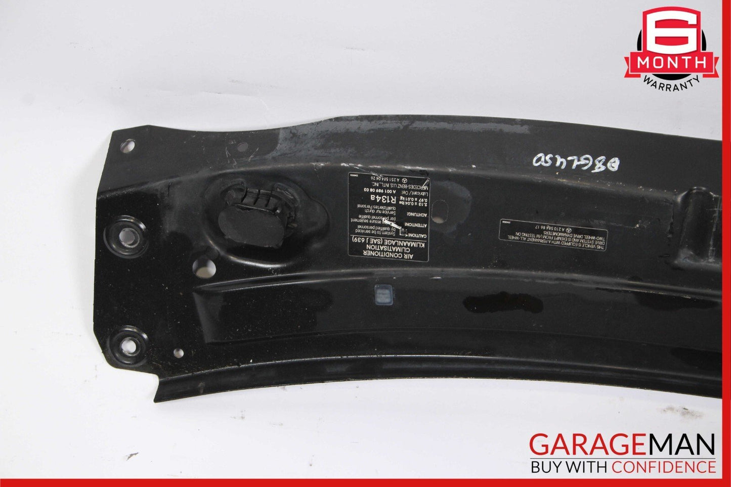 06-10 Mercedes X164 GL450 GL550 ML550 Upper Radiator Core Tie Bar Support