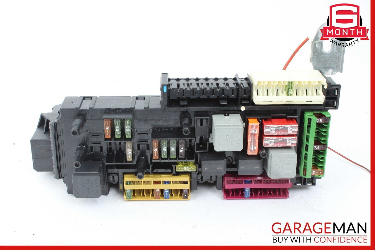 12-14 Mercedes W204 C250 C300 C63 AMG Rear SAM Module Fuse Relay Box Assembly