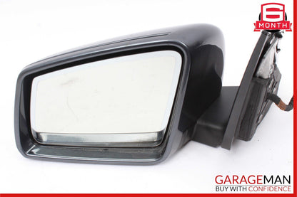 12-14 Mercedes W204 C250 Front Left Side Mirror Door Rear View Glass Blue OEM