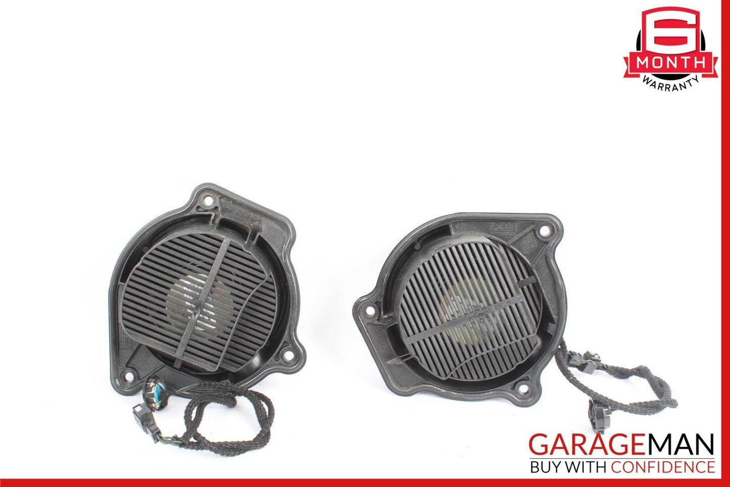 00-06 Mercedes W220 S600 S500 S350 Rear Door Audio Sound Speaker Set of 2 Pc OEM