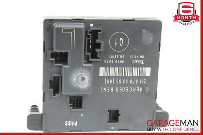 07-09 Mercedes W211 E350 E63 AMG Rear Left Driver Side Door Control Module Unit