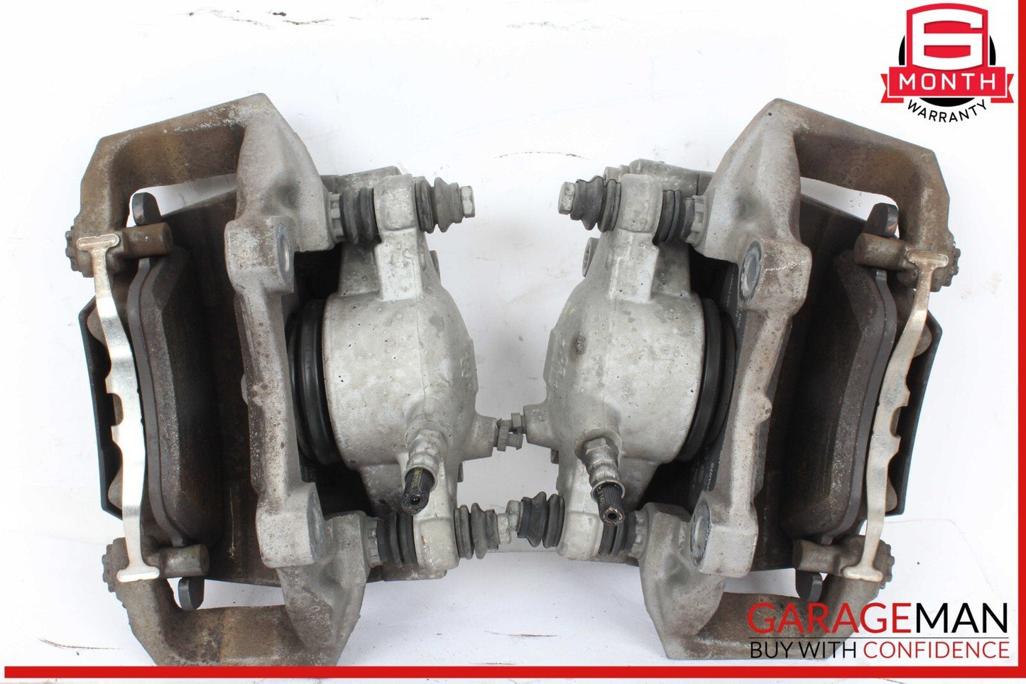 10-18 Mercedes W212 E350 Bluetec Front Brake Calipers Left and Right Set Of 2 Pc