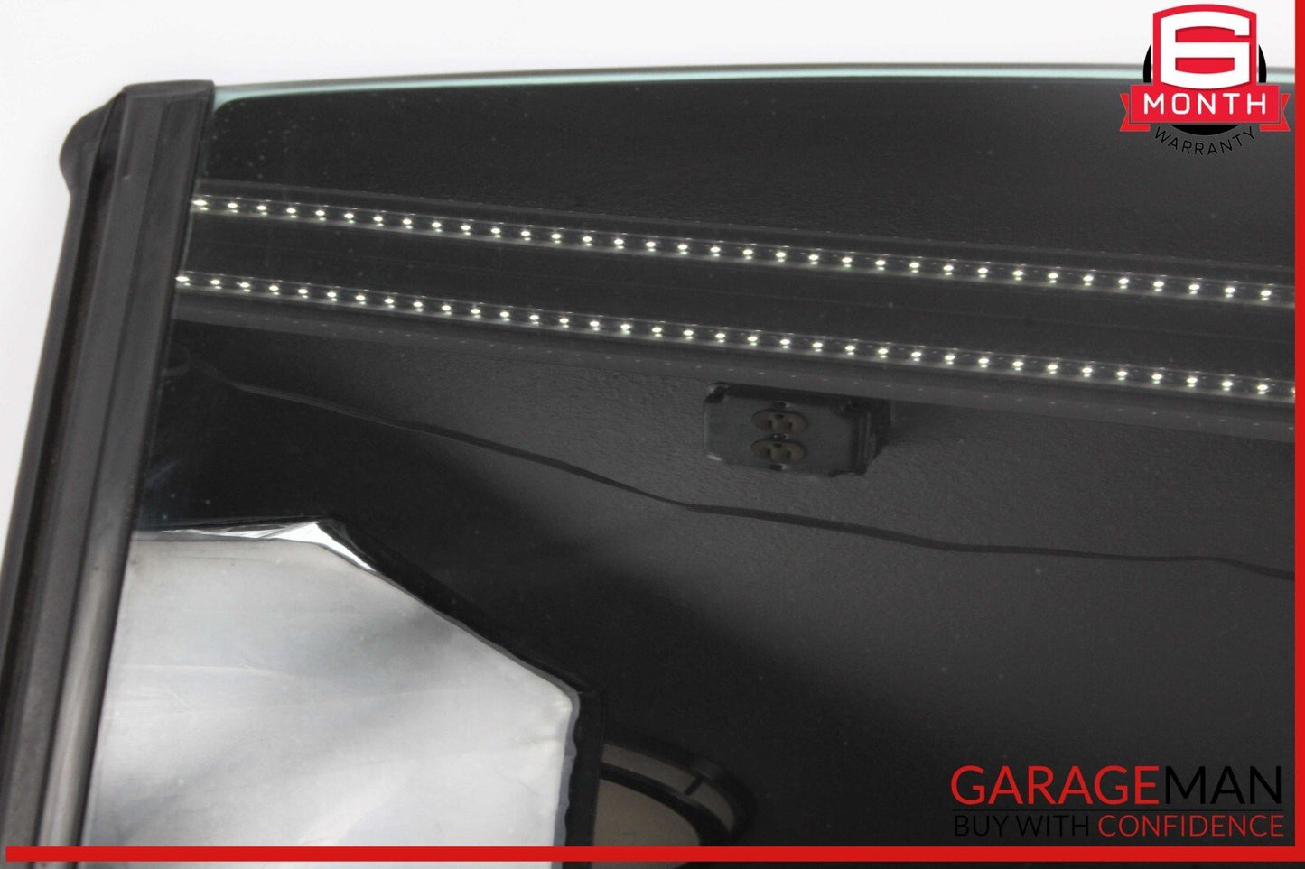 11-17 Mercedes W207 E350 E400 Convertible Rear Left Quarter Door Window Glass