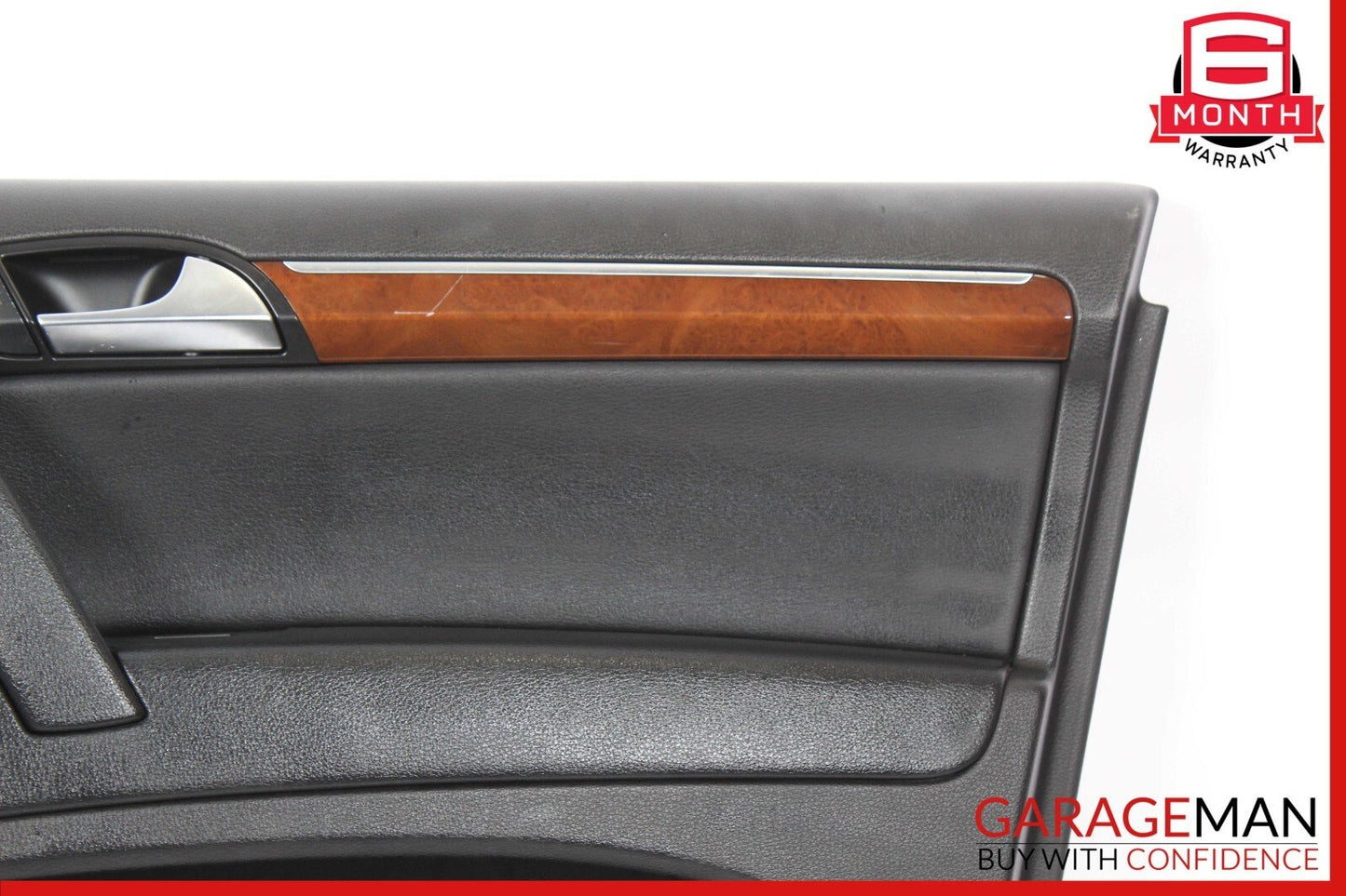 07-15 Audi Q7 Front Right Passenger Side Door Interior Panel Trim Cover Black