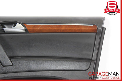 07-15 Audi Q7 Front Right Passenger Side Door Interior Panel Trim Cover Black