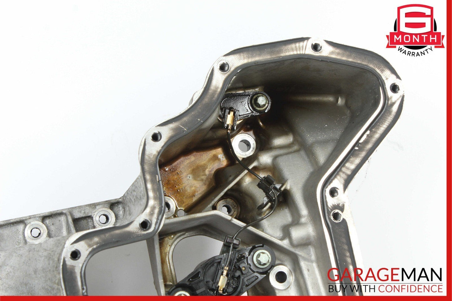 05-11 Mercedes W211 E350 C350 Engine Upper Oil Sump Baffle Pan 2720142102 OEM