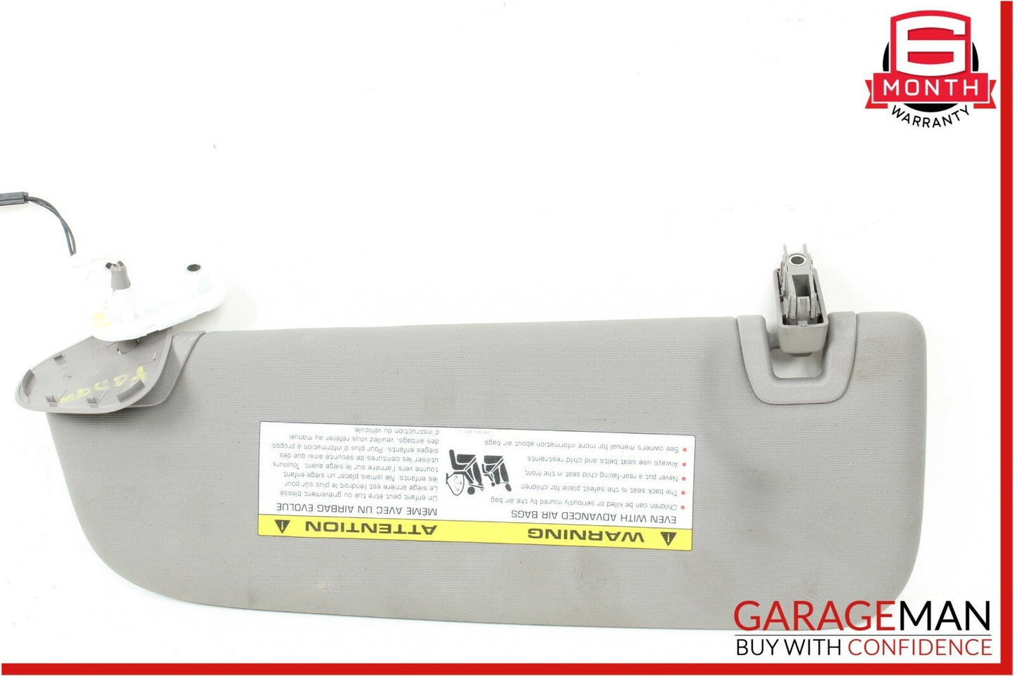 10-15 Porsche Panamera 970 Front Right Passenger Side Sunvisor Sun Visor Shade