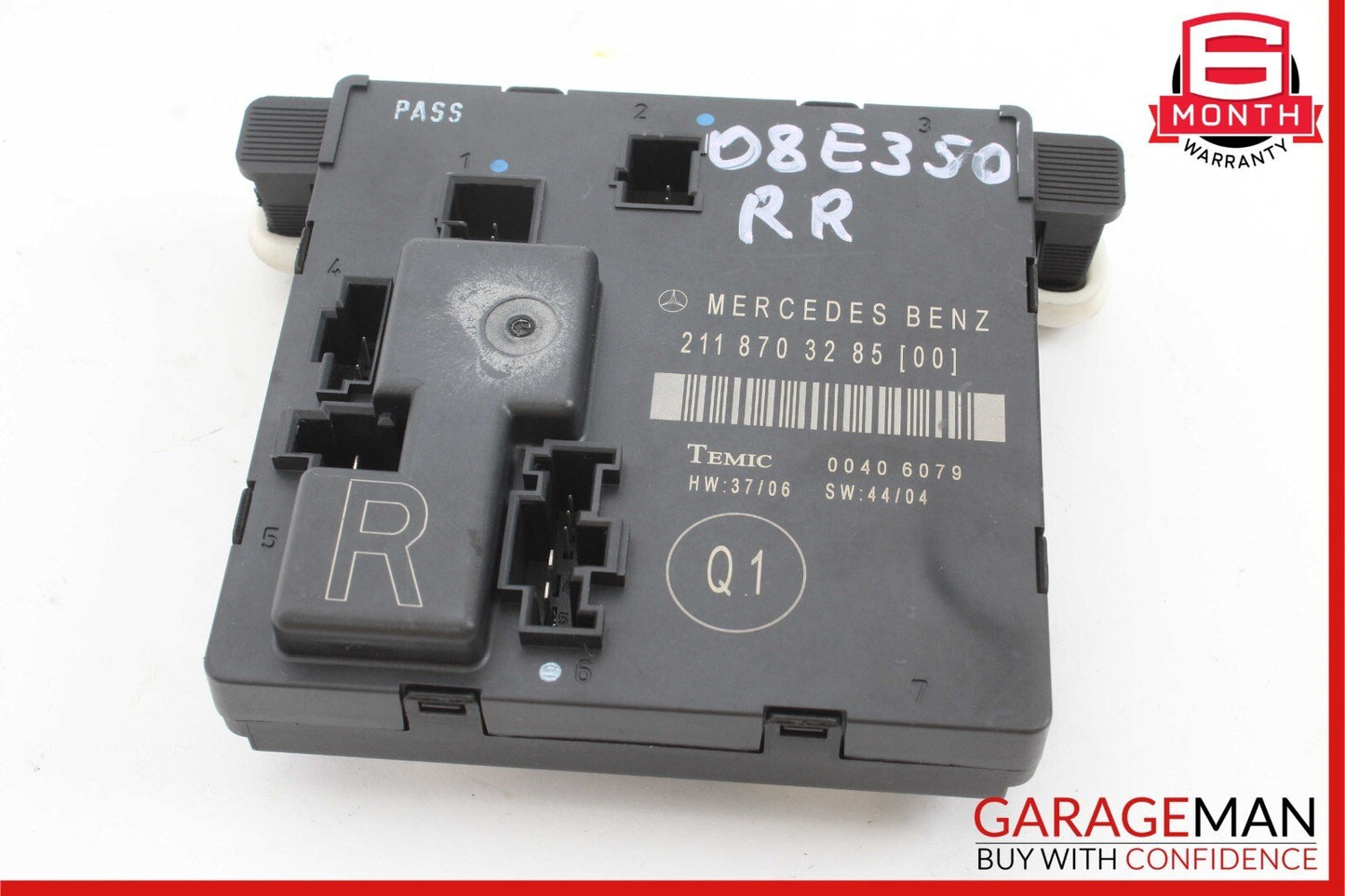 06-11 Mercedes W211 E350 Rear Right Door Control Module 2118703285 OEM