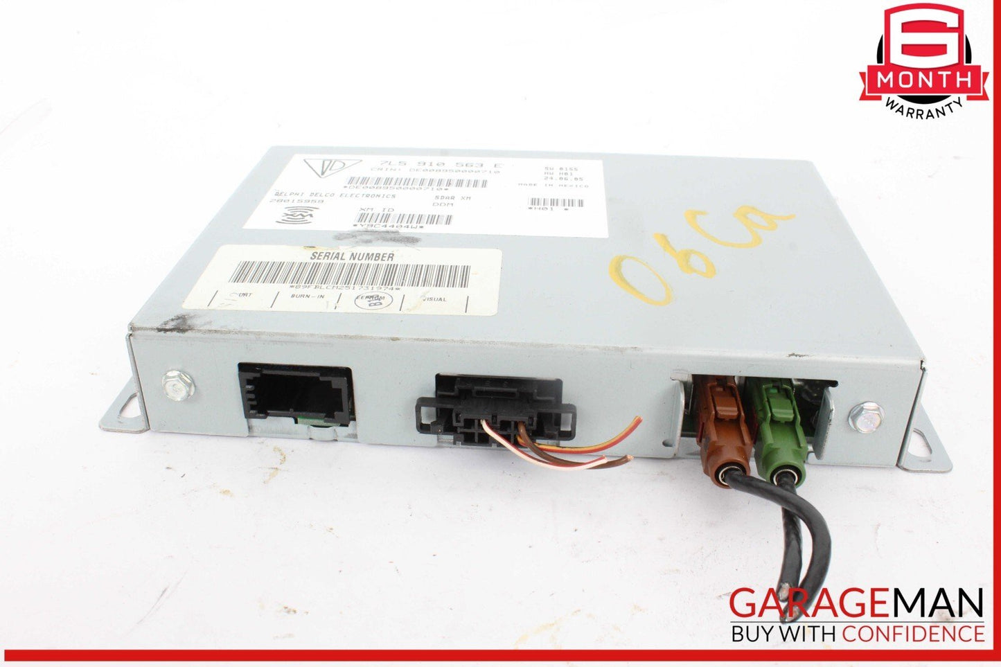 03-10 Porsche Cayenne 955 957 Sirius Satellite Radio Receiver Module Unit OEM