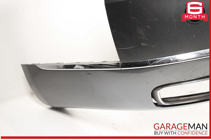15-18 Audi A8 Rear Bumper Cover Assembly Grey 4H0807067E OEM