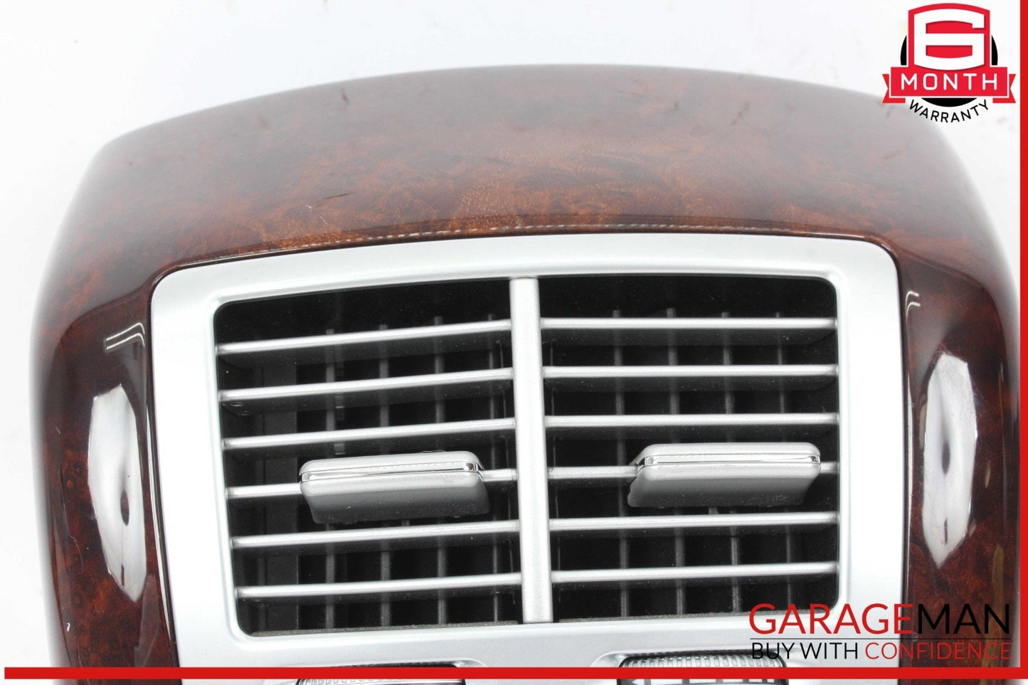 07-13 Mercedes W221 S550 Rear Center Console AC A/C Air Vent Trim 2216801639 OEM