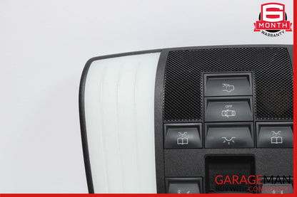 12-18 Mercedes E350 CLS550 Front Top Overhead Dome Light Lamp Reading Map Black