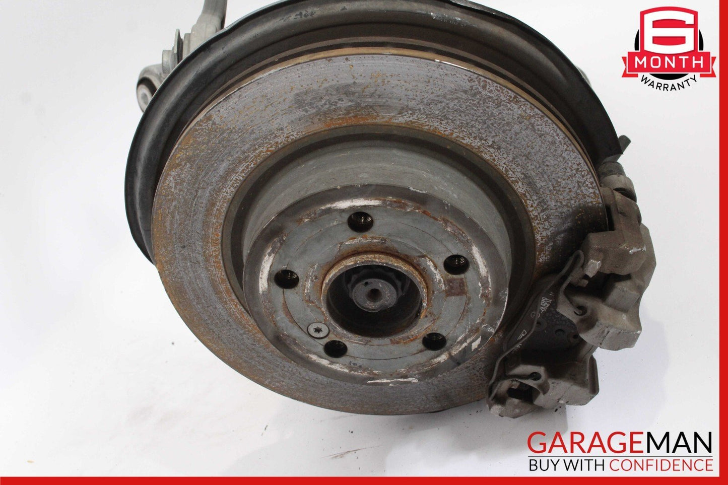 10-13 Mercedes W207 E350 Rear Right Spindle Knuckle Brake Rotor Caliper Set OEM