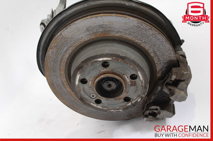 10-13 Mercedes W207 E350 Rear Right Spindle Knuckle Brake Rotor Caliper Set OEM