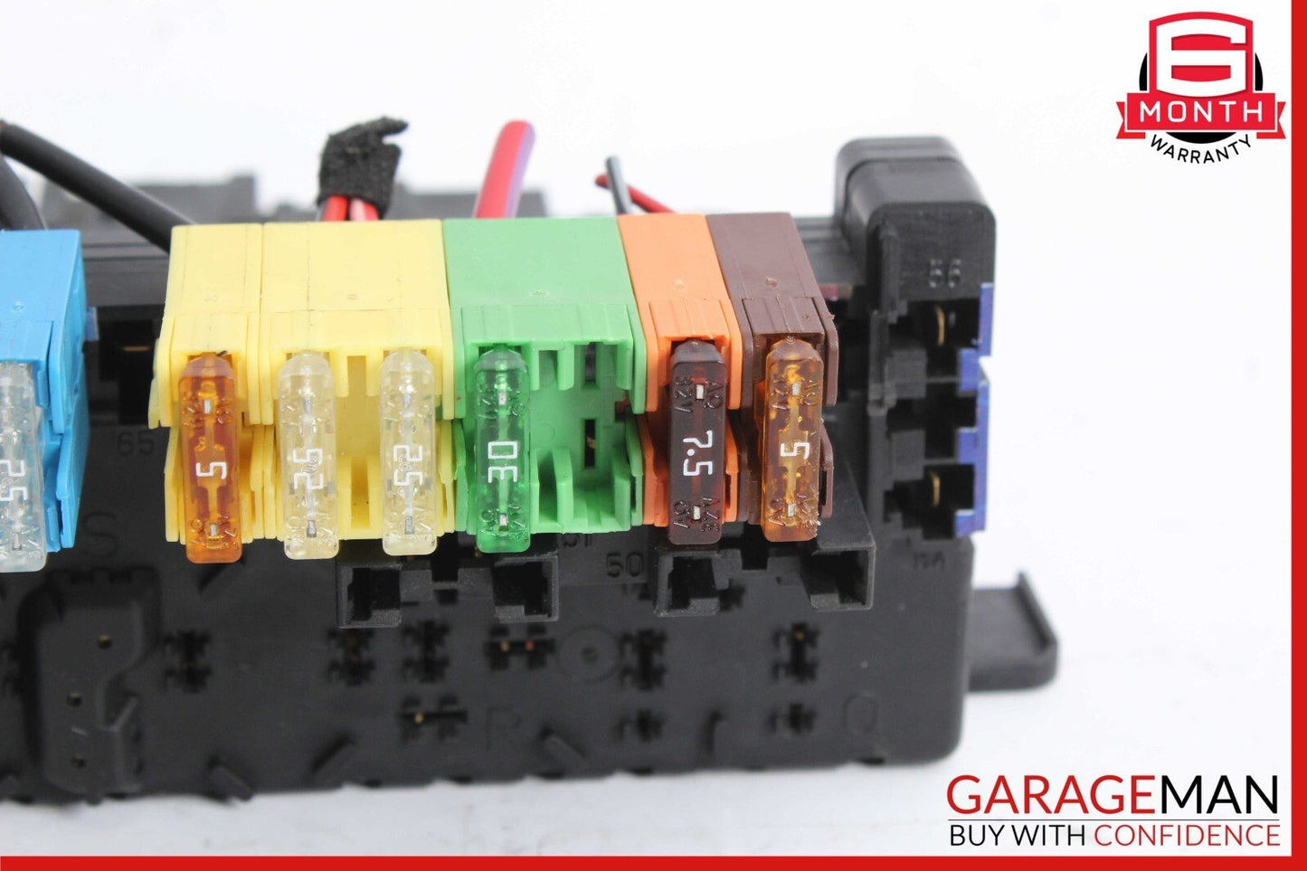 03-12 Mercedes R230 SL550 SL500 SL65 AMG Rear SAM Fuse Box Relay Module Assy